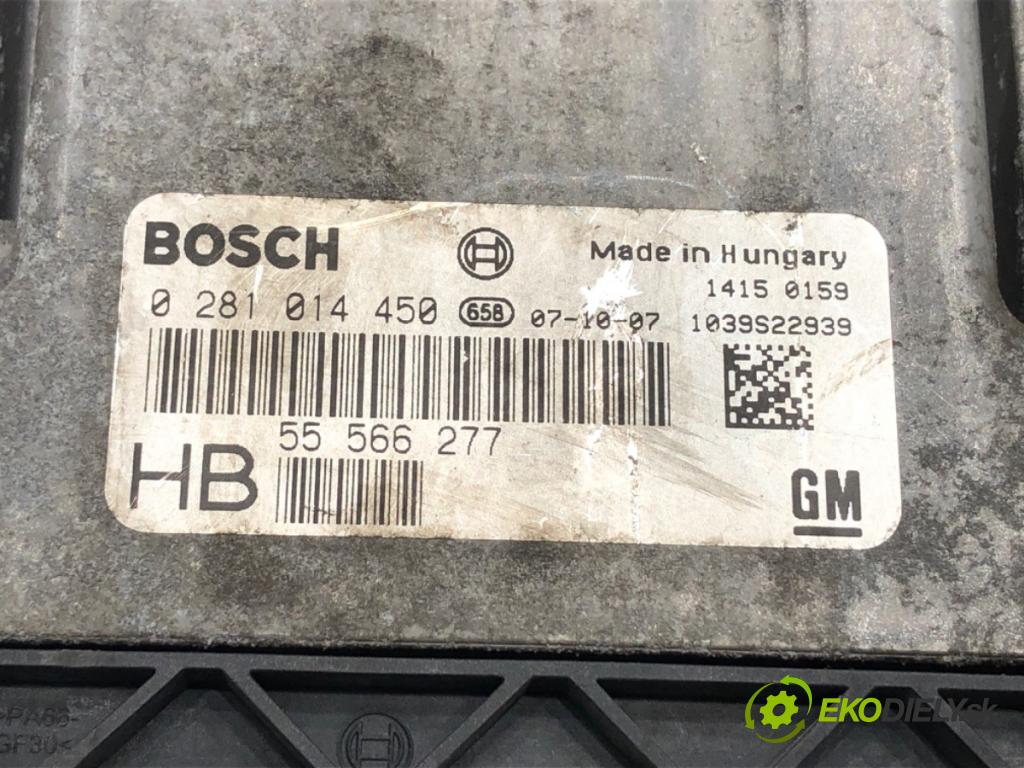 OPEL VECTRA C Kombi (Z02) 2003 - 2009    1.9 CDTI (F35) 88 kW [120 KM] olej napędowy 2004 - 2009  riadiaca jednotka Motor 0281014450 (Riadiace jednotky)