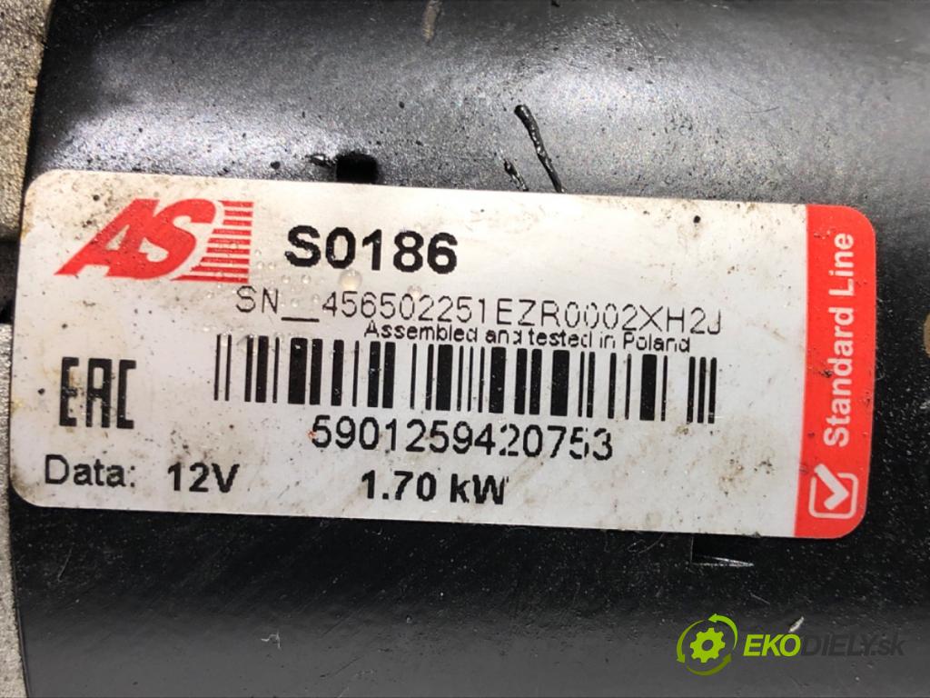 OPEL VECTRA C Kombi (Z02) 2003 - 2009    1.9 CDTI (F35) 88 kW [120 KM] olej napędowy 2004 - 2009  Štartér S0186 (Štartéry)