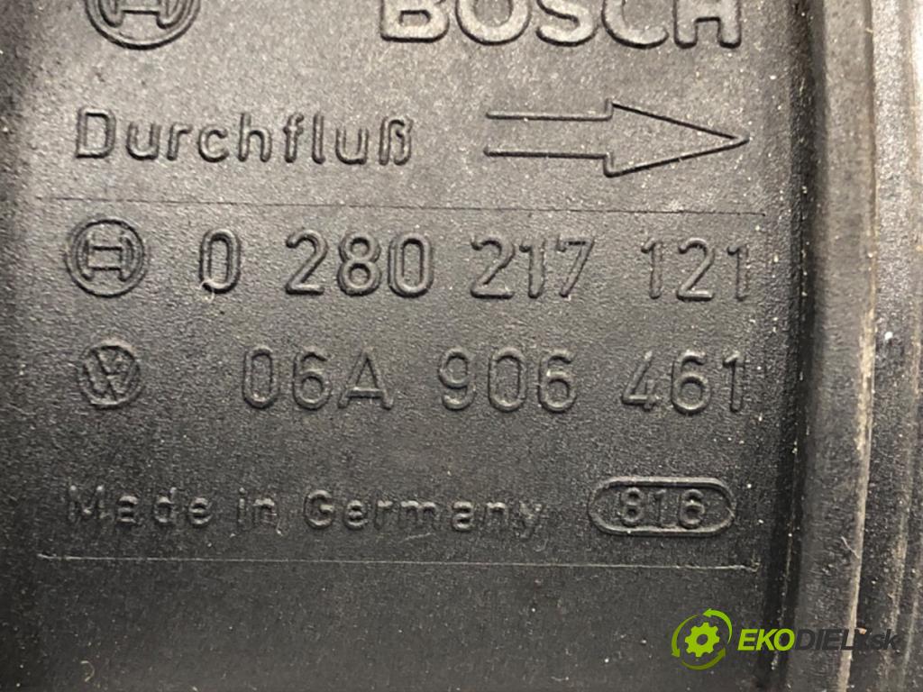 VW GOLF IV (1J1) 1997 - 2008    1.9 TDI 74 kW [101 KM] olej napędowy 2000 - 2005  Váha vzduchu 0280217121 06A906461 (Váhy vzduchu)