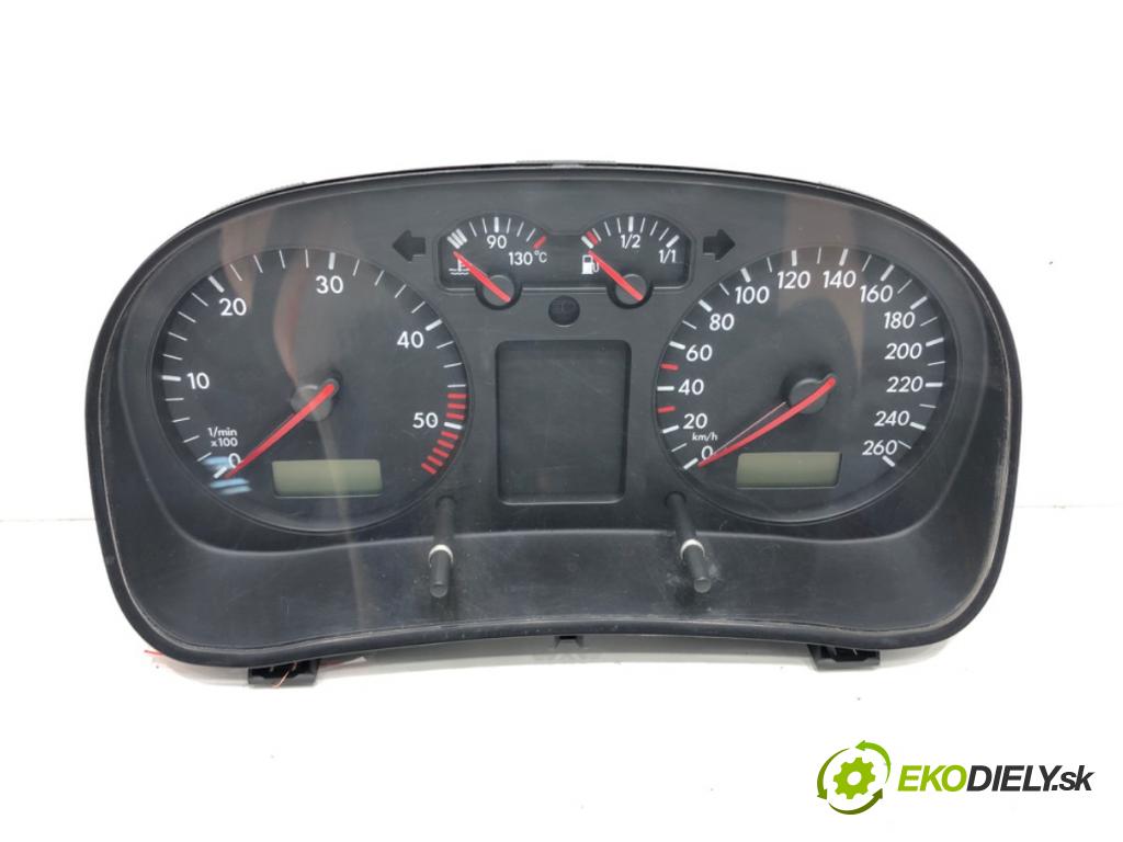 VW GOLF IV (1J1) 1997 - 2008    1.9 TDI 74 kW [101 KM] olej napędowy 2000 - 2005  Prístrojovka 1J0920805G (Prístrojové dosky, displeje)