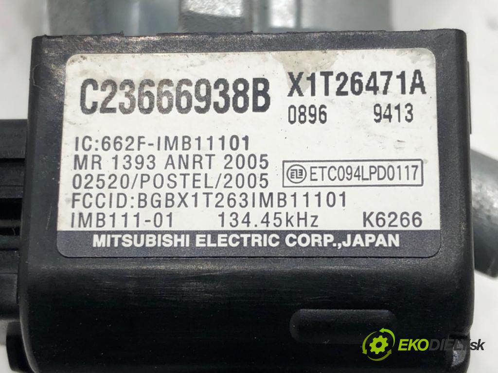 MAZDA 3 (BL) 2008 - 2014    1.6 MZR (BL14) 77 kW [105 KM] benzyna 2008 - 2014  spinačka C23666938B (Spínacie skrinky a kľúče)