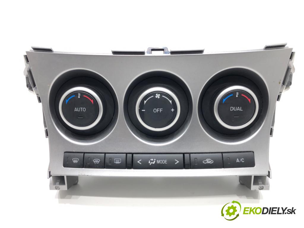 MAZDA 3 (BL) 2008 - 2014    1.6 MZR (BL14) 77 kW [105 KM] benzyna 2008 - 2014  Panel ovládania kúrenia BBP561190K (Prepínače, spínače, tlačidlá a ovládače kúrenia)
