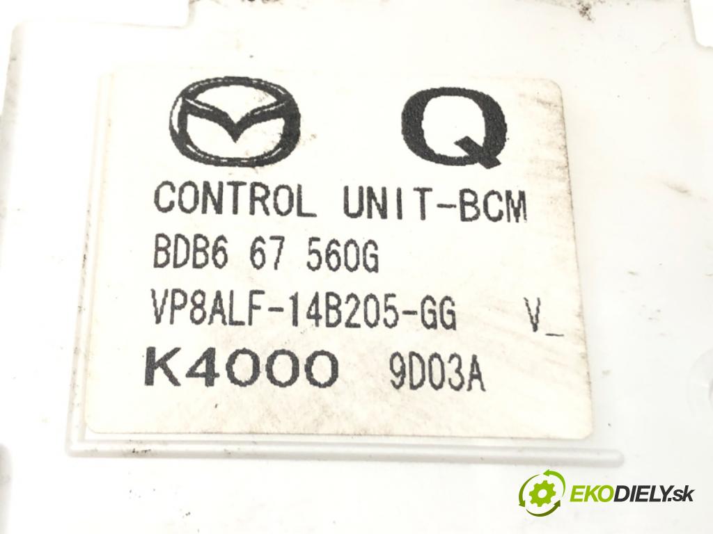 MAZDA 3 (BL) 2008 - 2014    1.6 MZR (BL14) 77 kW [105 KM] benzyna 2008 - 2014  Modul komfortu VP8ALF-14B205-GG (Moduly komfortu)