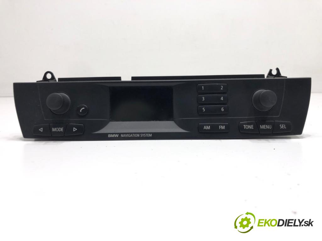 BMW X3 (E83) 2003 - 2011    2.0 d 110 kW [150 KM] olej napędowy 2004 - 2007  RADIO 6942917 (Audio zariadenia)