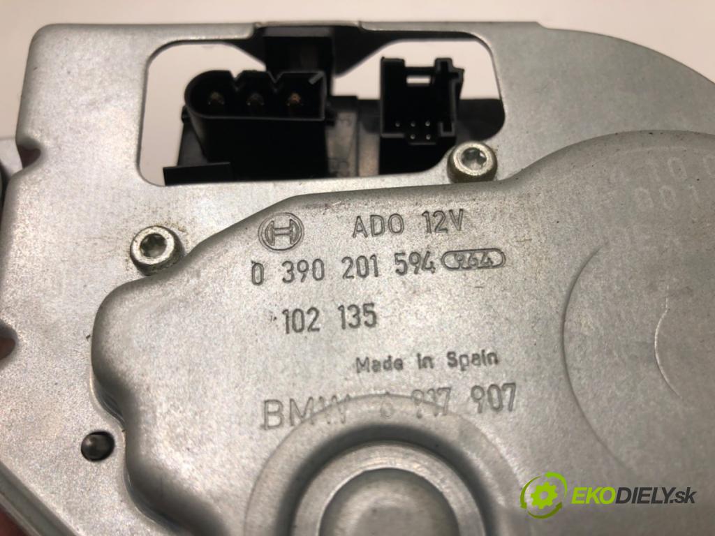 BMW X3 (E83) 2003 - 2011    2.0 d 110 kW [150 KM] olej napędowy 2004 - 2007  motor stěračů zadní část 0390201594