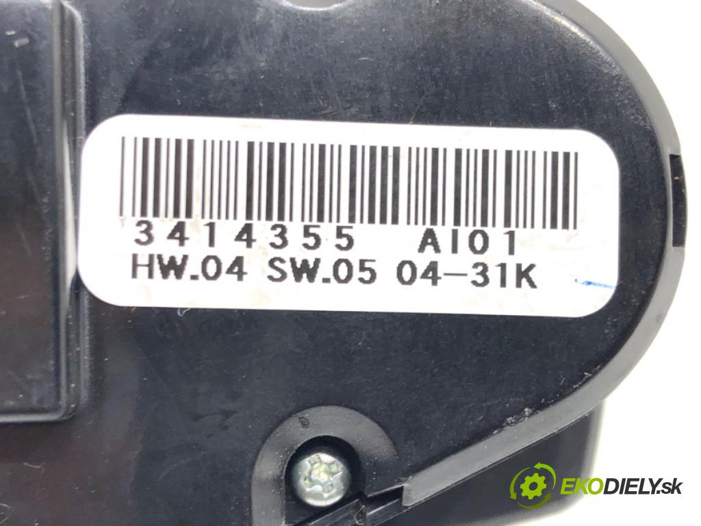 BMW X3 (E83) 2003 - 2011    2.0 d 110 kW [150 KM] olej napędowy 2004 - 2007  Prepínač okien 3414355 (Prepínače, spínače, tlačidlá a ovládače kúrenia)
