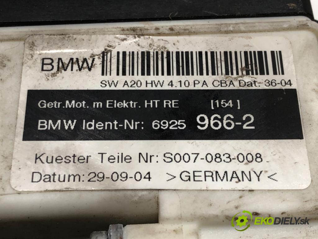 BMW X3 (E83) 2003 - 2011    2.0 d 110 kW [150 KM] olej napędowy 2004 - 2007  mechanismus okna pravý zadní část 6925966