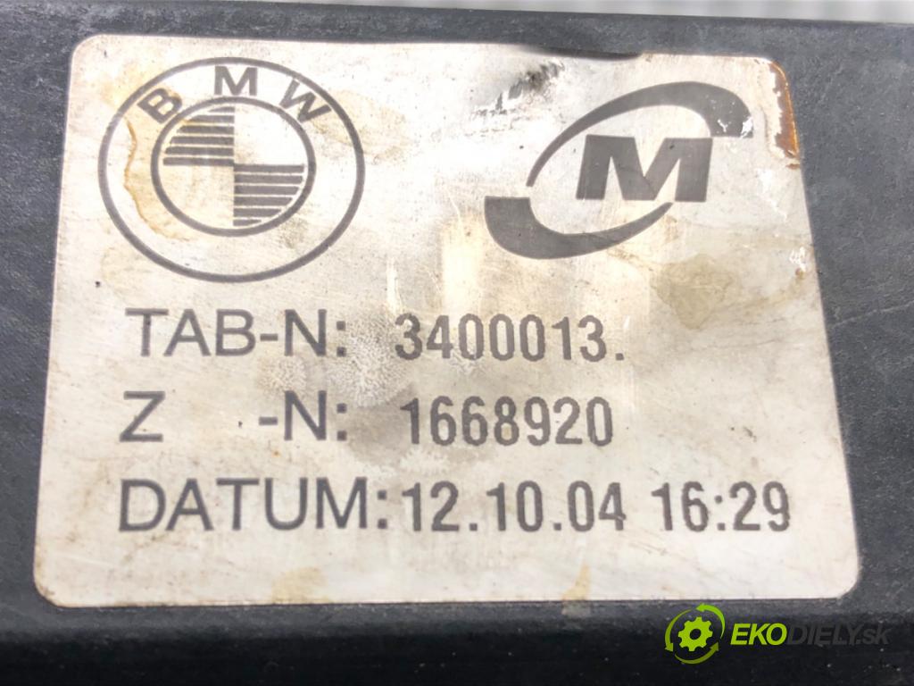 BMW X3 (E83) 2003 - 2011    2.0 d 110 kW [150 KM] olej napędowy 2004 - 2007  chladič vody 1668920 (Chladiče vody)