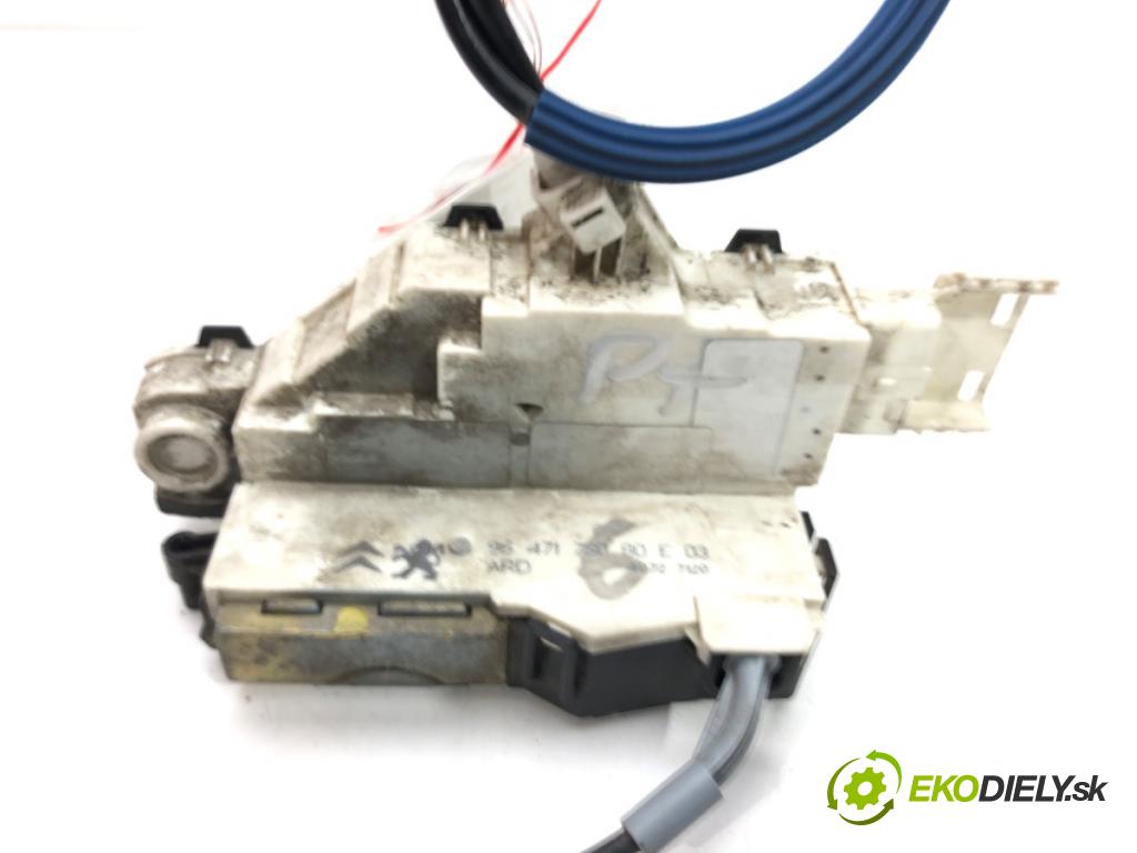 CITROEN C4 I (LC_) 2004 - 2014    1.6 HDi 80 kW [109 KM] olej napędowy 2004 - 2011  zámok dveře pravý zadní část 9647175080