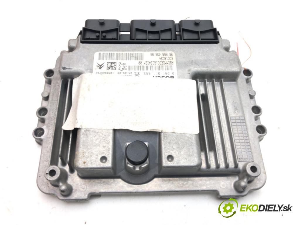 CITROEN C4 I (LC_) 2004 - 2014    1.6 HDi 80 kW [109 KM] olej napędowy 2004 - 2011  riadiaca jednotka Motor 9655943580 (Riadiace jednotky)