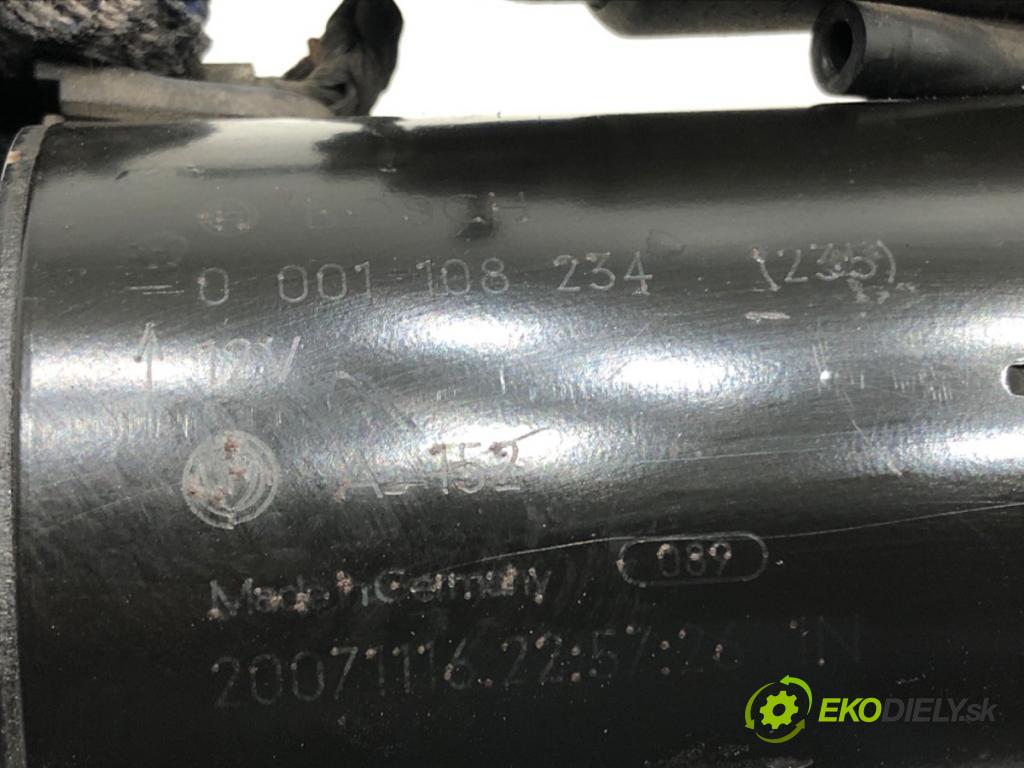 FIAT BRAVO II (198_) 2006 - 2022    1.9 D Multijet (198AXC1B) 110 kW [150 KM] olej napędowy 2007 - 2014  Štartér 0001108234 (Štartéry)