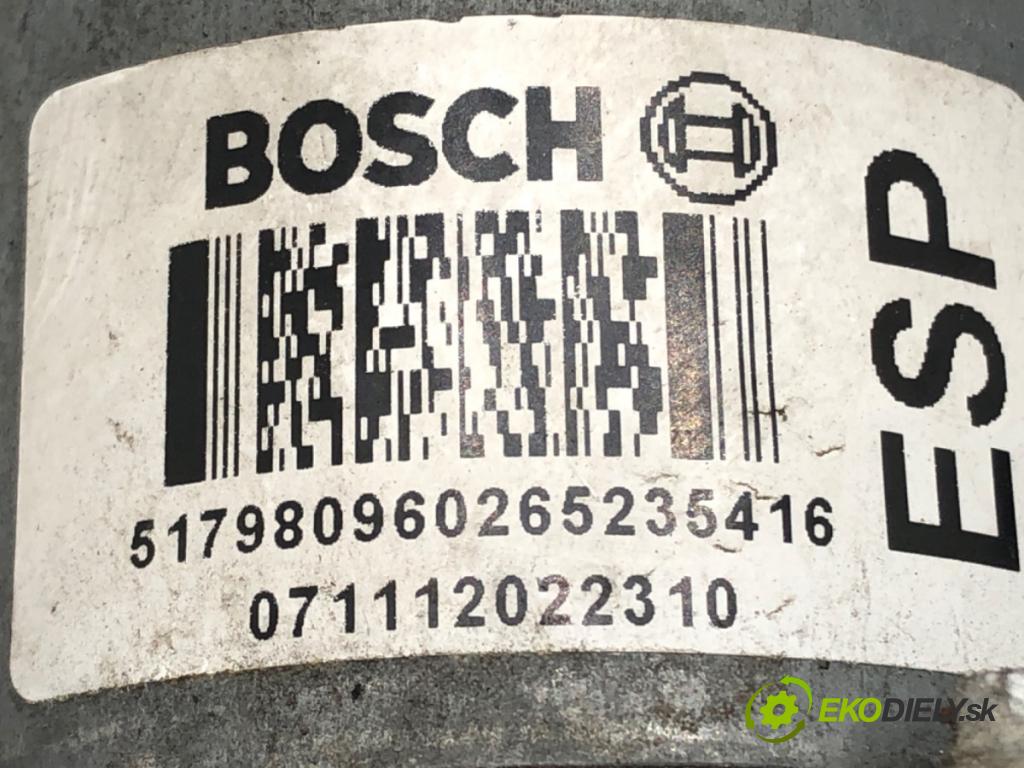 FIAT BRAVO II (198_) 2006 - 2022    1.9 D Multijet (198AXC1B) 110 kW [150 KM] olej napędowy 2007 - 2014  Pumpa ABS 0265950756 (Pumpy ABS)
