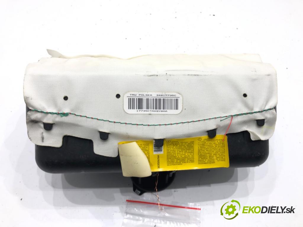 FIAT BRAVO II (198_) 2006 - 2022    1.9 D Multijet (198AXC1B) 110 kW [150 KM] olej napędowy 2007 - 2014  AirBag spolujazdca 00517511870 (Airbagy)