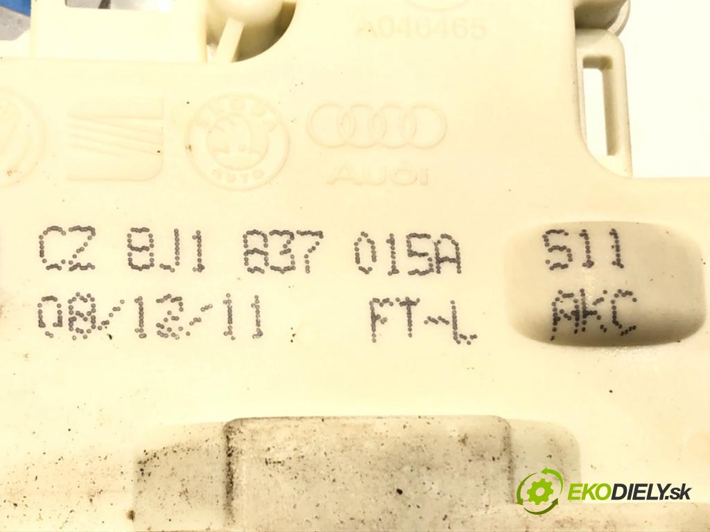 AUDI Q3 (8UB, 8UG) 2011 - 2018    2.0 TDI 130 kW [177 KM] olej napędowy 2011 - 2015  zámok dveře levý přední část 8J1637015A