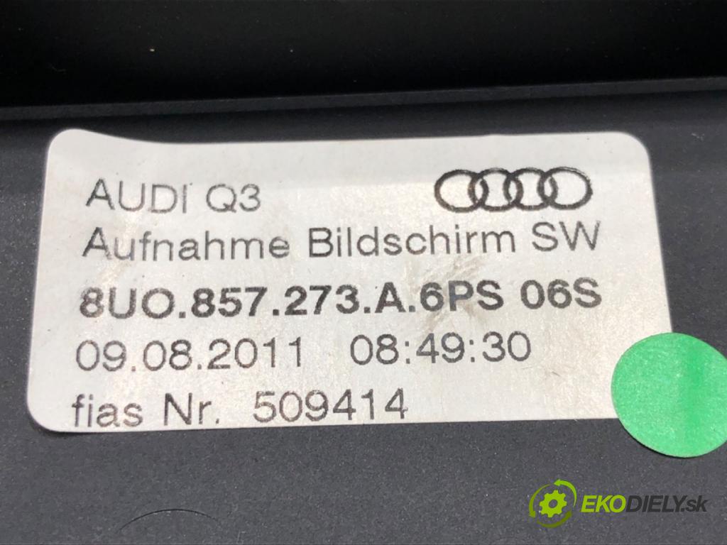 AUDI Q3 (8UB, 8UG) 2011 - 2018    2.0 TDI 130 kW [177 KM] olej napędowy 2011 - 2015  Displej 8U0857273A (Přístrojové desky, displeje)