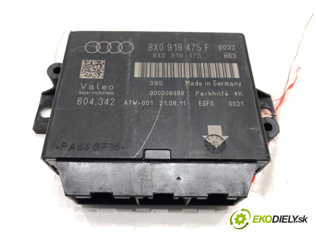 AUDI Q3 (8UB, 8UG) 2011 - 2018    2.0 TDI 130 kW [177 KM] olej napędowy 2011 - 2015  Modul PDC 8X0919475F (Ostatné)