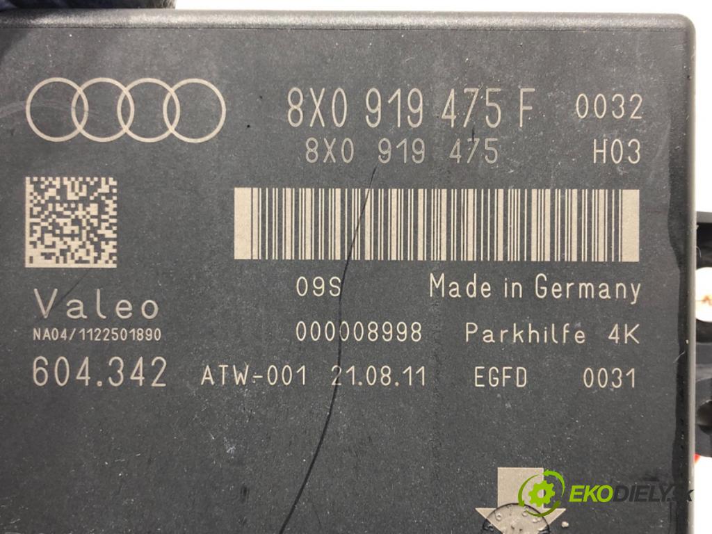 AUDI Q3 (8UB, 8UG) 2011 - 2018    2.0 TDI 130 kW [177 KM] olej napędowy 2011 - 2015  Modul PDC 8X0919475F (Ostatné)