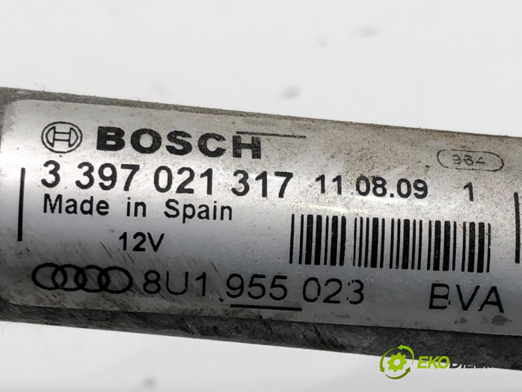 AUDI Q3 (8UB, 8UG) 2011 - 2018    2.0 TDI 130 kW [177 KM] olej napędowy 2011 - 2015  Mechanizmus stieračov predný 8U1955023 (Motorčeky stieračov predné)