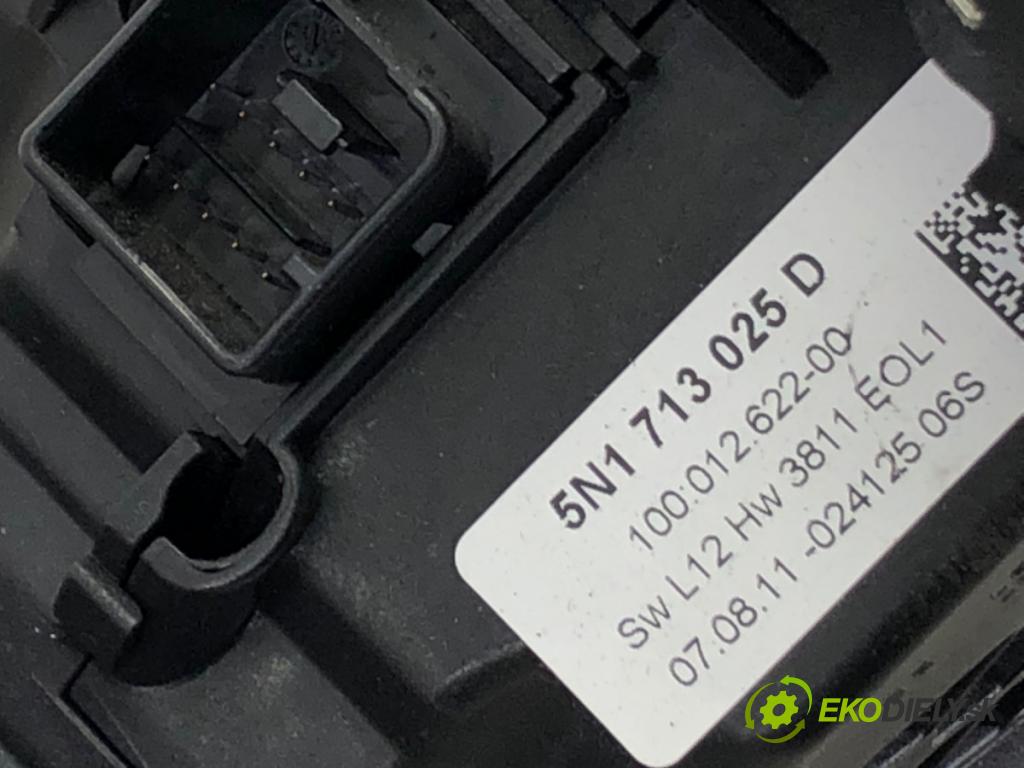 AUDI Q3 (8UB, 8UG) 2011 - 2018    2.0 TDI 130 kW [177 KM] olej napędowy 2011 - 2015  Kulisa 5N1713025D (Rýchlostné páky / kulisy)