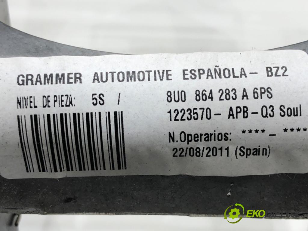 AUDI Q3 (8UB, 8UG) 2011 - 2018    2.0 TDI 130 kW [177 KM] olej napędowy 2011 - 2015  Lakťová opierka 8U0864283 (Lakťové opierky)