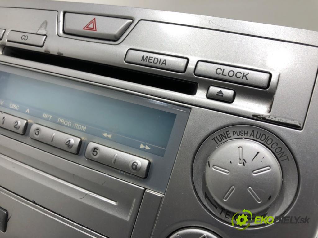 MAZDA 2 (DY) 2003 - 2007    1.4 CD 50 kW [68 KM] olej napędowy 2003 - 2007  RADIO 6M71-18K876-DA (Audio zariadenia)