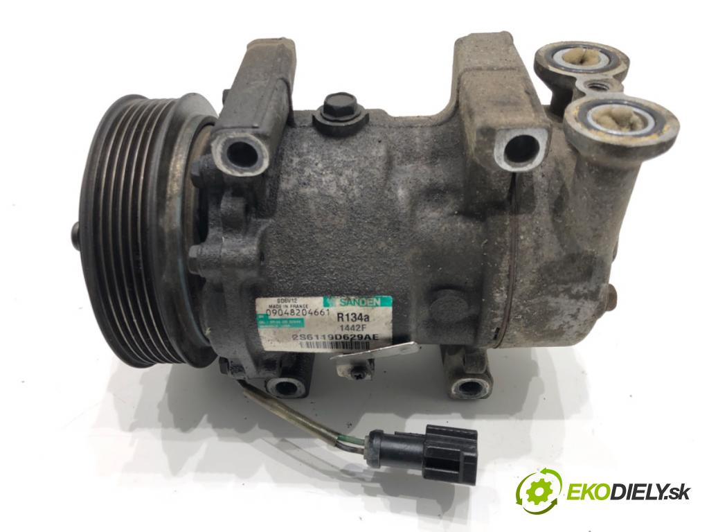 MAZDA 2 (DY) 2003 - 2007    1.4 CD 50 kW [68 KM] olej napędowy 2003 - 2007  kompresor klimatizace 2S6119D629AE (Kompresory)