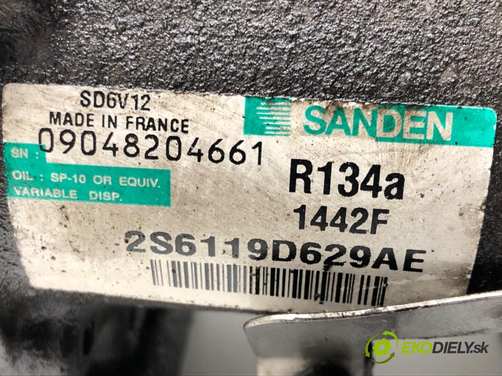 MAZDA 2 (DY) 2003 - 2007    1.4 CD 50 kW [68 KM] olej napędowy 2003 - 2007  kompresor klimatizace 2S6119D629AE (Kompresory)