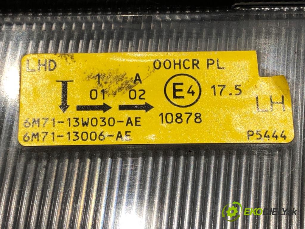 MAZDA 2 (DY) 2003 - 2007    1.4 CD 50 kW [68 KM] olej napędowy 2003 - 2007  Svetlomet ľavy predný 6M71-13W030-AE