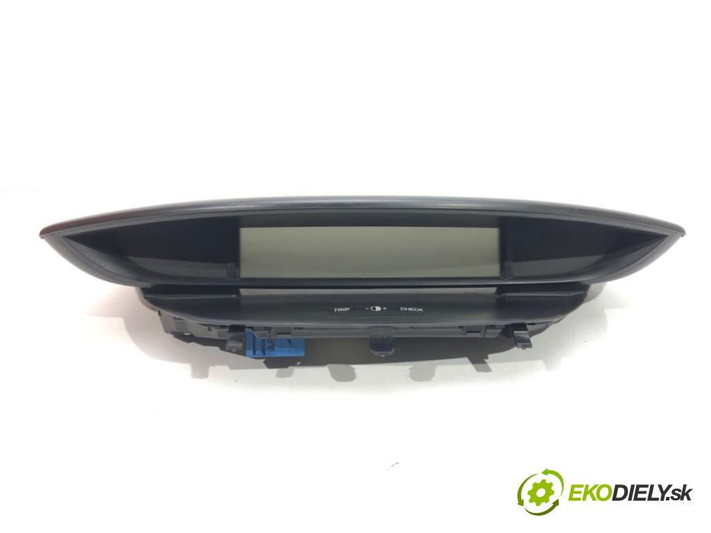 CITROEN C4 I (LC_) 2004 - 2014    1.6 HDi 80 kW [109 KM] olej napędowy 2004 - 2011  Prístrojovka 96572391ZD (Prístrojové dosky, displeje)