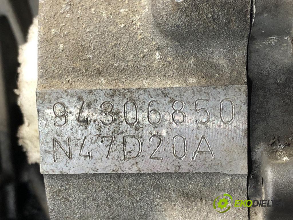 BMW 3 Touring (E91) 2004 - 2012    320 d 130 kW [177 KM] olej napędowy 2007 - 2010  motor N47D20A (Motory (kompletní))