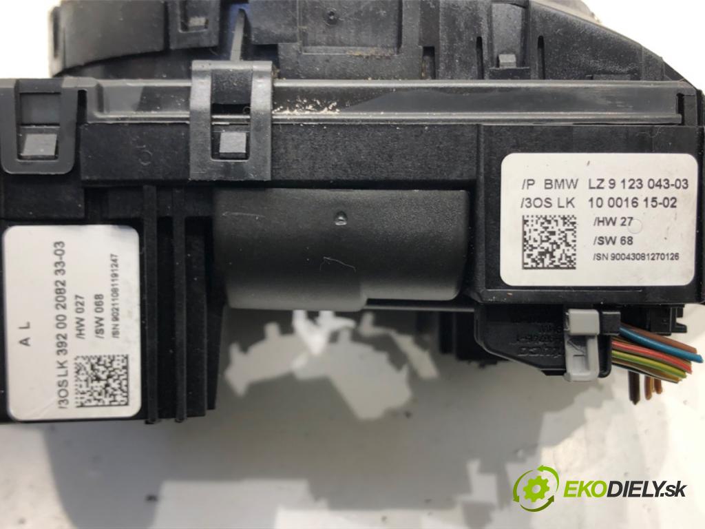 BMW 3 Touring (E91) 2004 - 2012    320 d 130 kW [177 KM] olej napędowy 2007 - 2010  Prepínač kombinovaný 9123043 (Prepínače, spínače, tlačidlá a ovládače kúrenia)