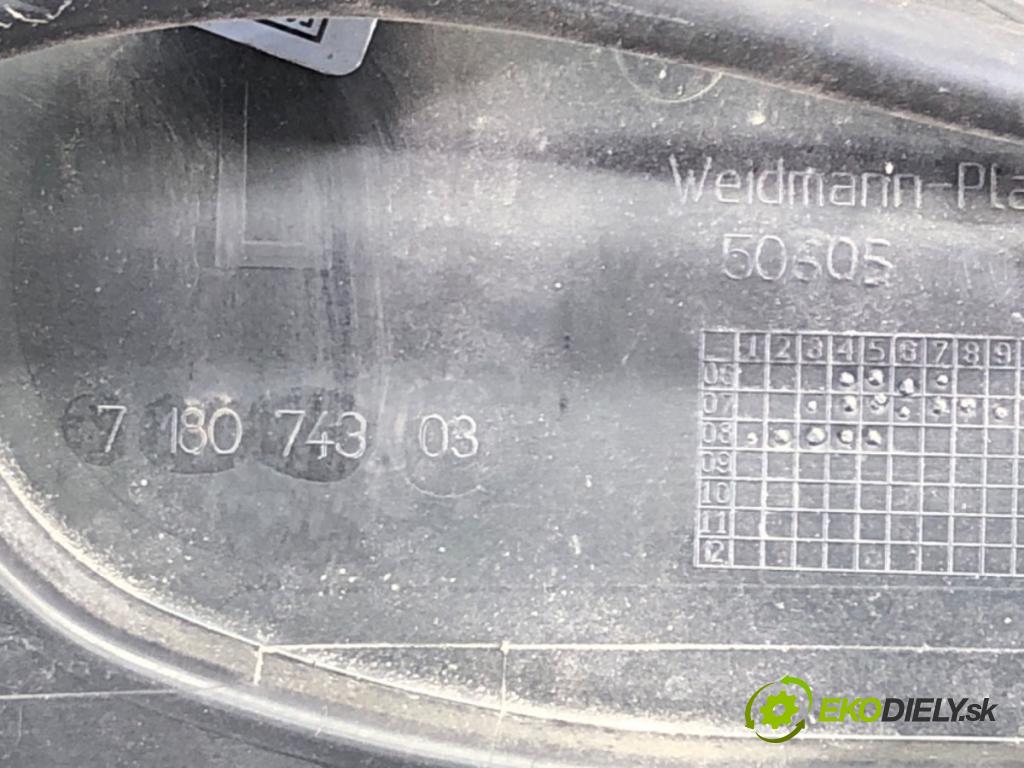 BMW 3 Touring (E91) 2004 - 2012    320 d 130 kW [177 KM] olej napędowy 2007 - 2010  Torpédo, plast pod čelné okno 7180743 (Torpéda)