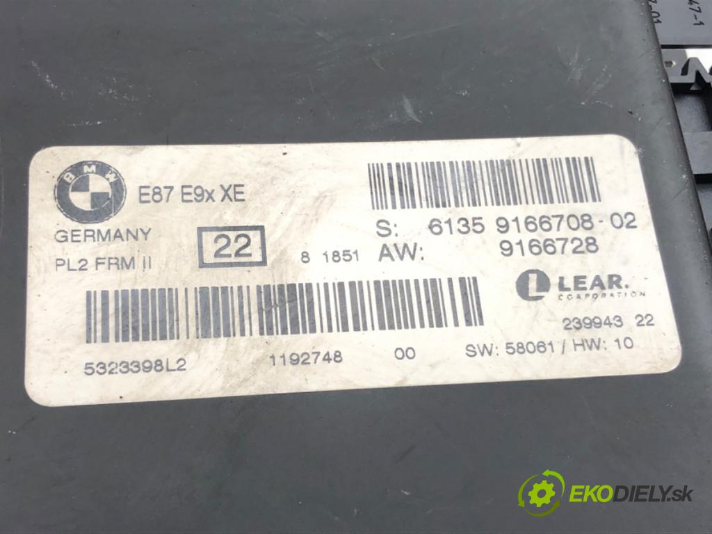 BMW 3 Touring (E91) 2004 - 2012    320 d 130 kW [177 KM] olej napędowy 2007 - 2010  Modul svetiel 9166708 (Ostatné)