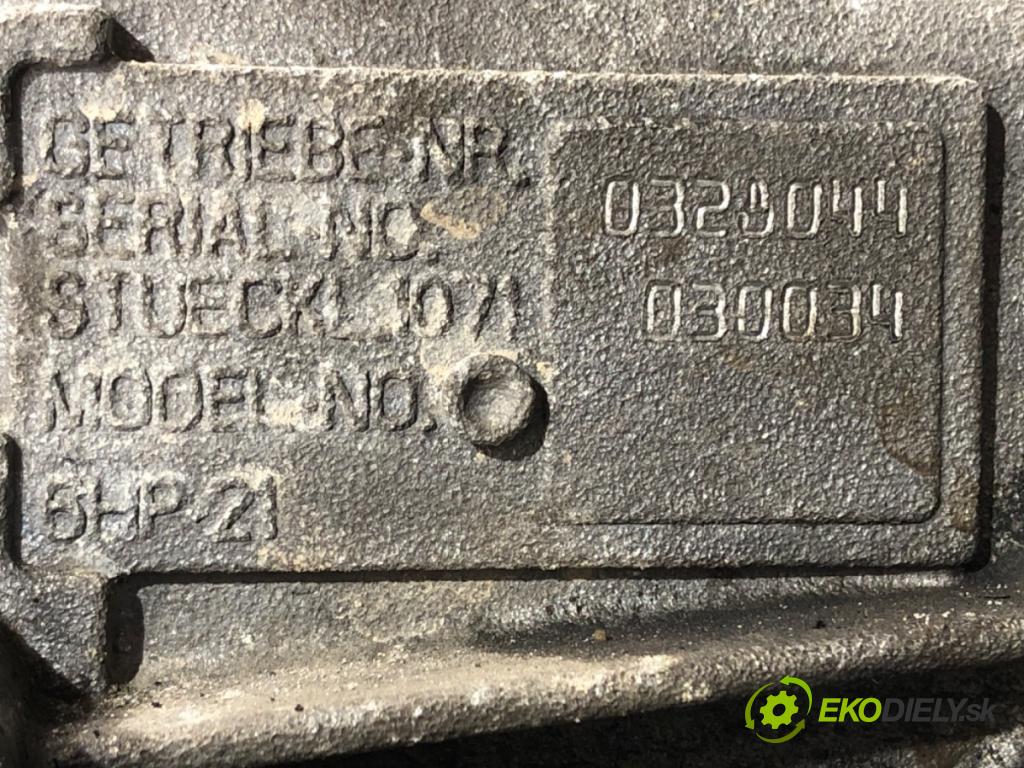 BMW 3 Touring (E91) 2004 - 2012    320 d 130 kW [177 KM] olej napędowy 2007 - 2010  Prevodovka 6HP-21 (Prevodovky)