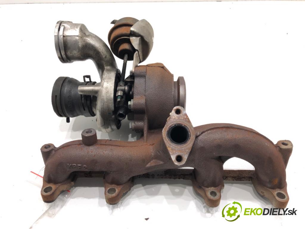 VW GOLF V (1K1) 2003 - 2010    1.9 TDI 66 kW [90 KM] olej napędowy 2004 - 2008  turbo 54431015073 (Turbodúchadla (kompletní))