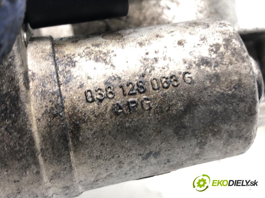 VW GOLF V (1K1) 2003 - 2010    1.9 TDI 66 kW [90 KM] olej napędowy 2004 - 2008  Škrtiaca klapka 038128063G (Škrtiace klapky)