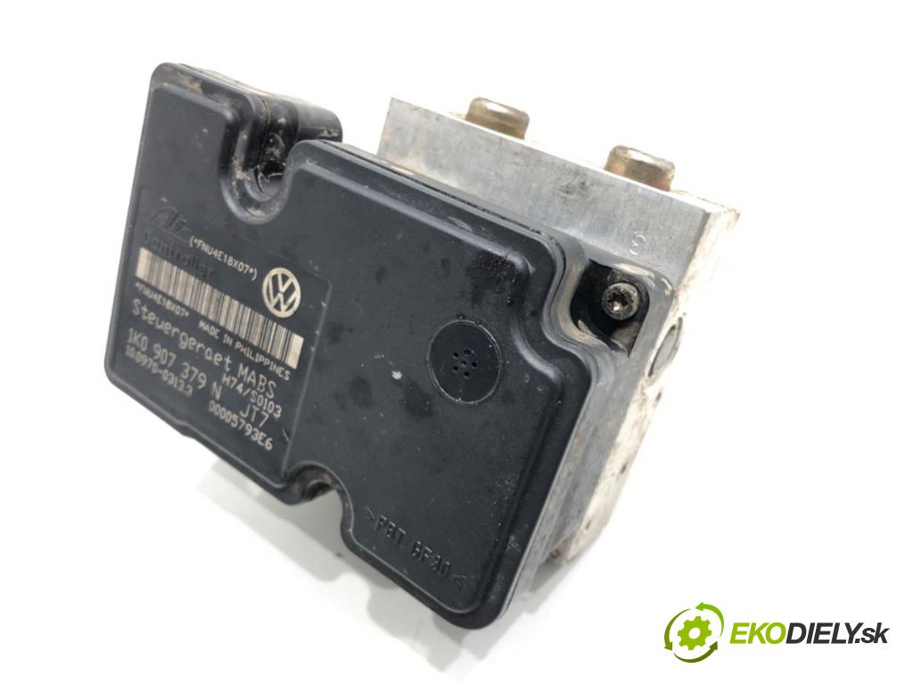 VW GOLF V (1K1) 2003 - 2010    1.9 TDI 66 kW [90 KM] olej napędowy 2004 - 2008  Pumpa ABS 1K0614117F (Pumpy ABS)