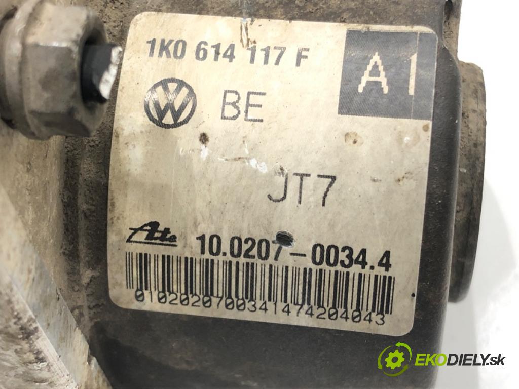 VW GOLF V (1K1) 2003 - 2010    1.9 TDI 66 kW [90 KM] olej napędowy 2004 - 2008  Pumpa ABS 1K0614117F (Pumpy ABS)