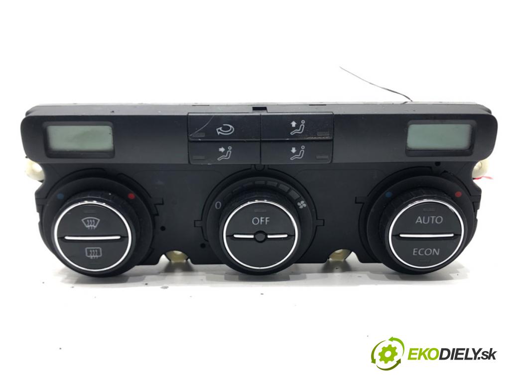 VW GOLF V (1K1) 2003 - 2010    1.9 TDI 66 kW [90 KM] olej napędowy 2004 - 2008  Panel ovládania kúrenia  (Prepínače, spínače, tlačidlá a ovládače kúrenia)
