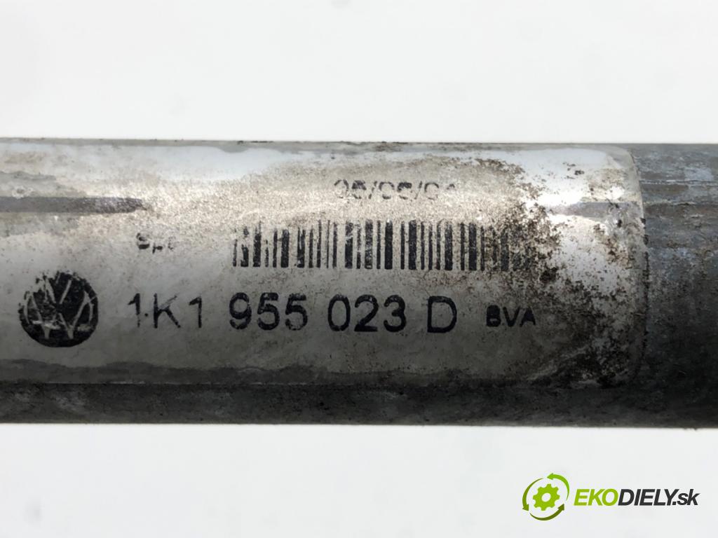 VW GOLF V (1K1) 2003 - 2010    1.9 TDI 66 kW [90 KM] olej napędowy 2004 - 2008  Mechanizmus stieračov predný 1K1955119B (Motorčeky stieračov predné)