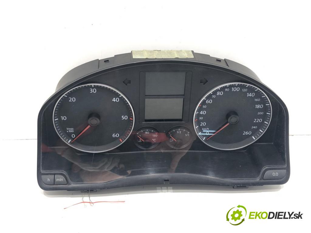 VW GOLF V (1K1) 2003 - 2010    1.9 TDI 66 kW [90 KM] olej napędowy 2004 - 2008  Prístrojovka 1K0920851B (Prístrojové dosky, displeje)