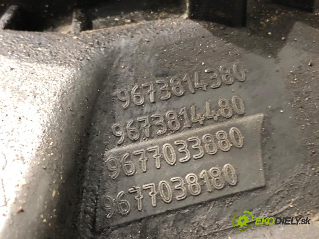 CITROEN C3 II (SC_) 2009 - 2022    1.4 54 kW [73 KM] benzyna 2009 - 2016  Svetlomet pravy predný 9673814380