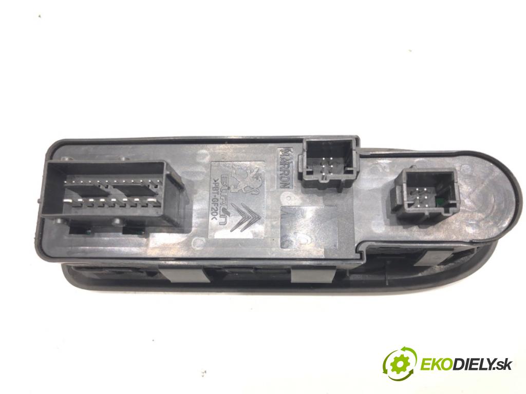 CITROEN C3 II (SC_) 2009 - 2022    1.4 54 kW [73 KM] benzyna 2009 - 2016  Prepínač okien 96652236XT (Prepínače, spínače, tlačidlá a ovládače kúrenia)