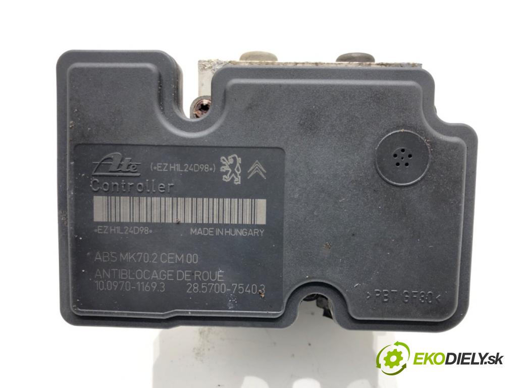 CITROEN C3 II (SC_) 2009 - 2022    1.4 54 kW [73 KM] benzyna 2009 - 2016  Pumpa ABS 9675099880 (Pumpy ABS)