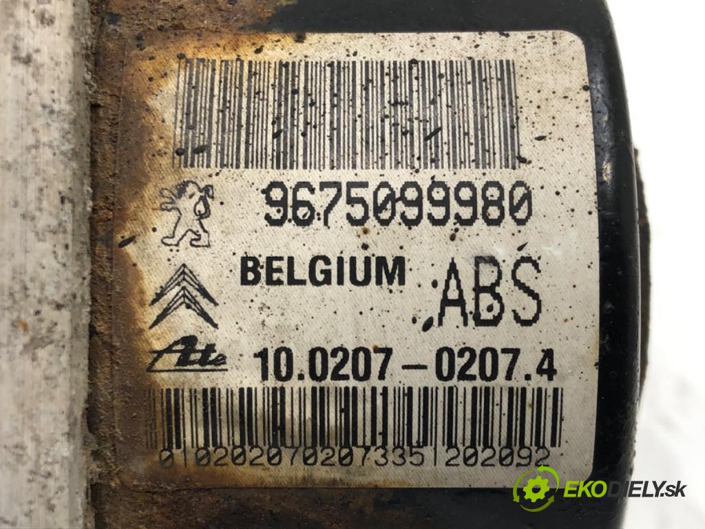 CITROEN C3 II (SC_) 2009 - 2022    1.4 54 kW [73 KM] benzyna 2009 - 2016  Pumpa ABS 9675099880 (Pumpy ABS)