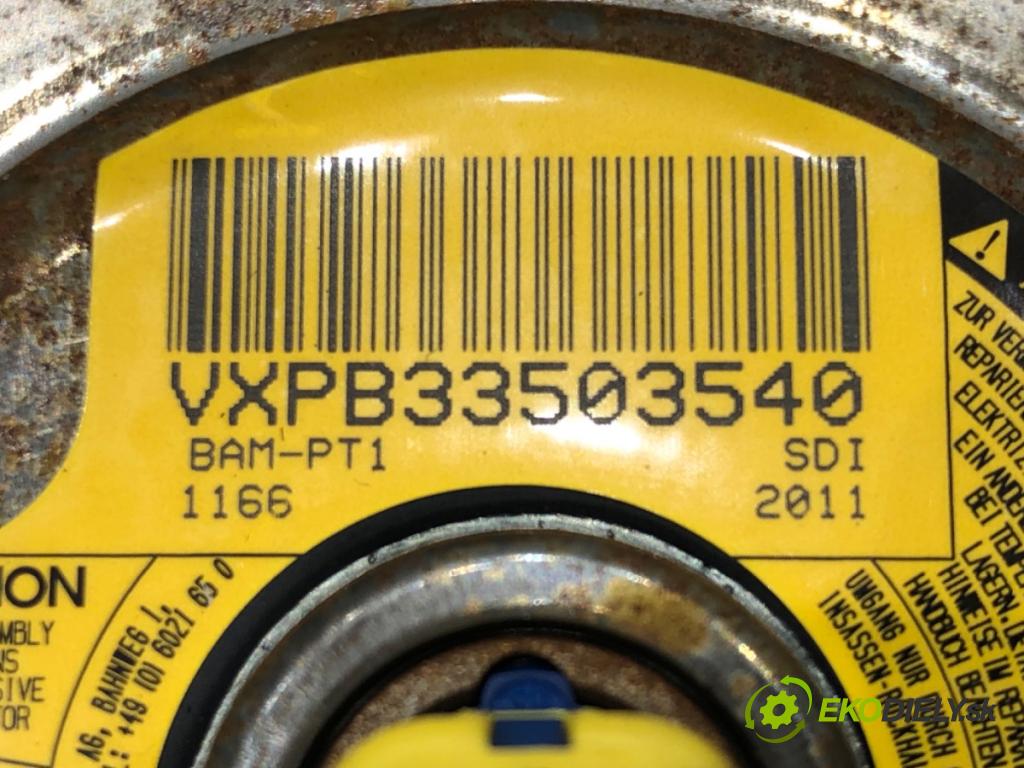 CITROEN C3 II (SC_) 2009 - 2022    1.4 54 kW [73 KM] benzyna 2009 - 2016  AirBag spolujazdca 9801846680 (Airbagy)