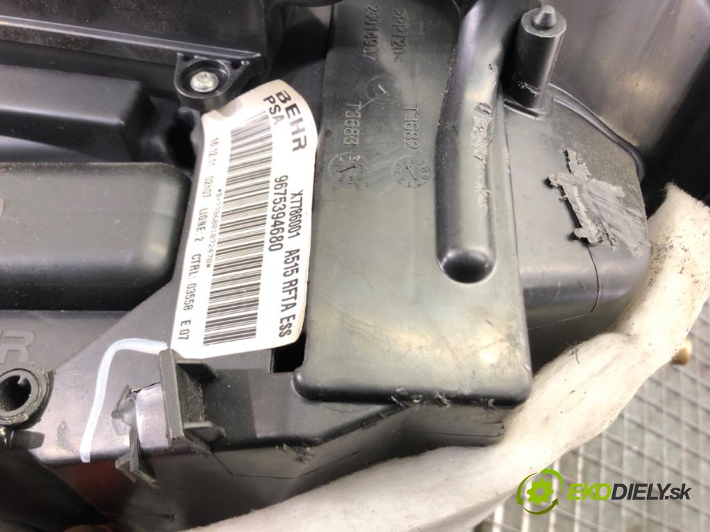 CITROEN C3 II (SC_) 2009 - 2022    1.4 54 kW [73 KM] benzyna 2009 - 2016  topné těleso radiátor topení KOMBAJN 9675394680
