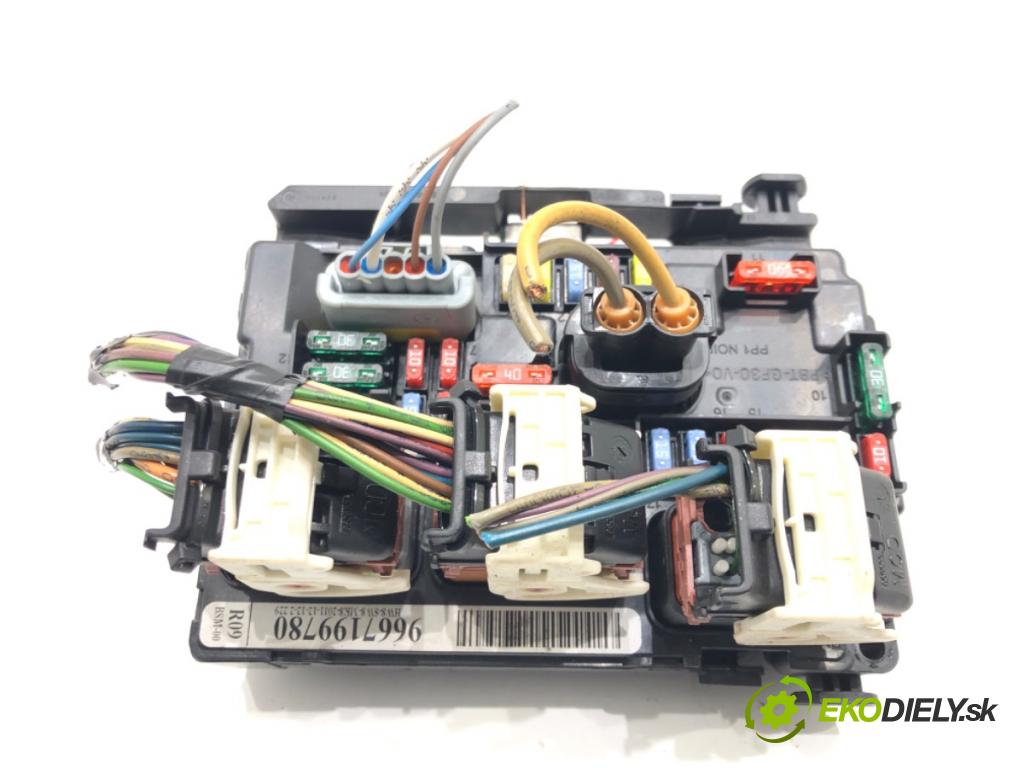 CITROEN C3 II (SC_) 2009 - 2022    1.4 54 kW [73 KM] benzyna 2009 - 2016  Modul BSM 9667199780 (Ostatné)