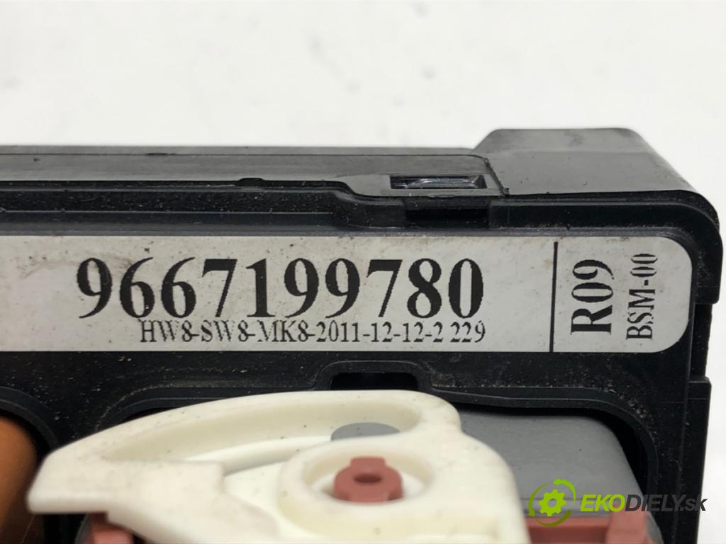 CITROEN C3 II (SC_) 2009 - 2022    1.4 54 kW [73 KM] benzyna 2009 - 2016  Modul BSM 9667199780 (Ostatné)