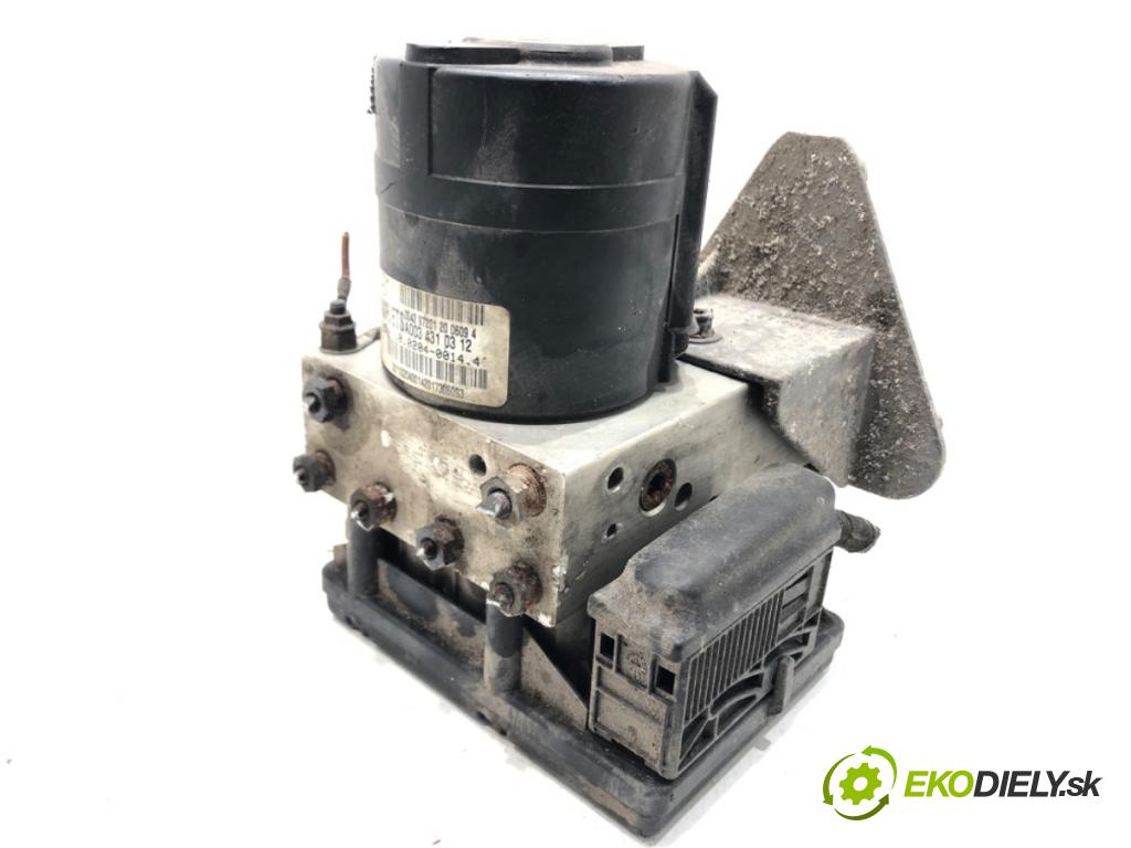 MERCEDES-BENZ CLK (C208) 1997 - 2003    200 (208.335) 100 kW [136 KM] benzyna 1997 - 2002  Pumpa ABS A0034310312 (Pumpy ABS)